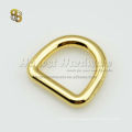 metal bag d ring in gold